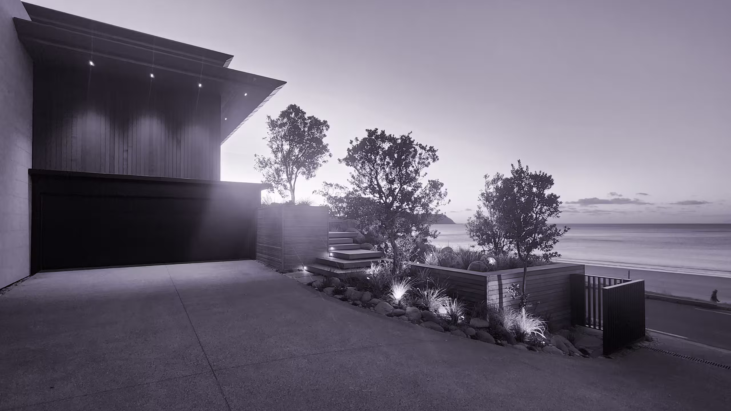 Waiheke house on the beach